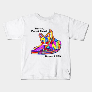 PicatsoCats Yoga Cat Kids T-Shirt